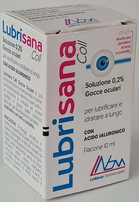 COLLIRIO LUBRISANA FLACONE 10 ML - farmagiri