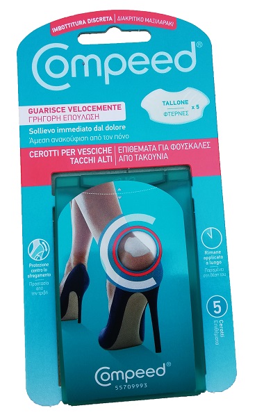 CEROTTO COMPEED VESCICHE TACCHI ALTI 5 PEZZI - farmagiri