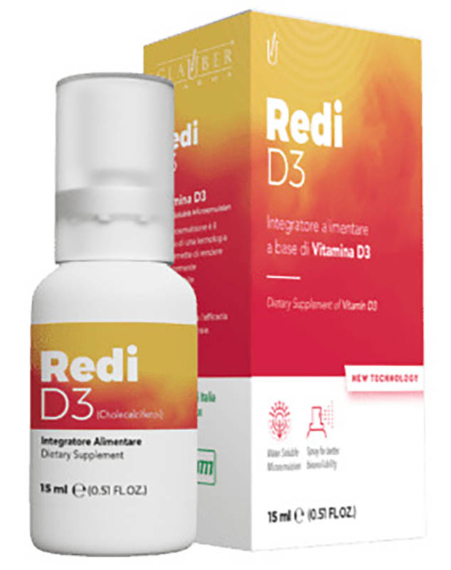 REDI-D3 SPRAY GLAUBER 15 ML - farmagiri