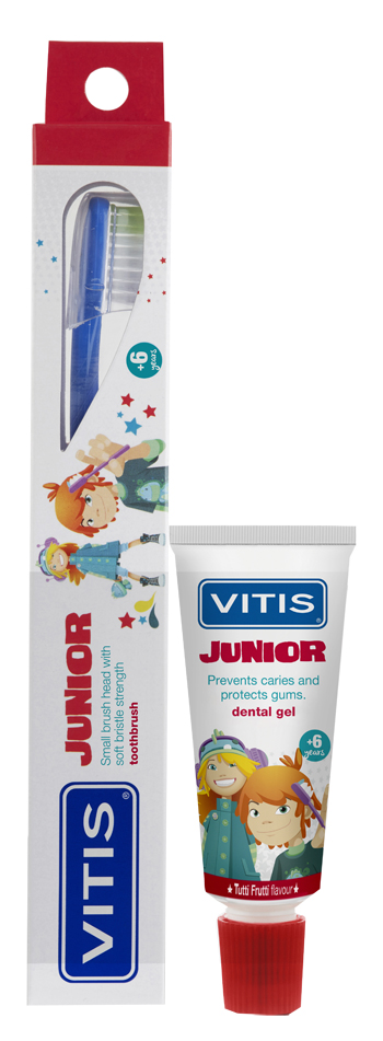 VITIS JUNIOR SPAZZOLINO + GEL 15 ML - farmagiri