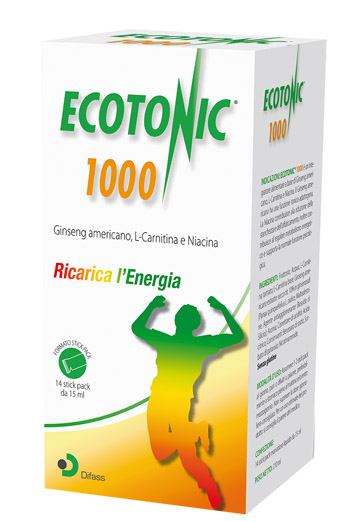 ECOTONIC 1000 14 STICK PACK 15 ML - farmagiri