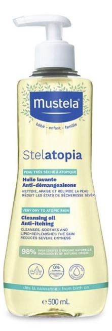 MUSTELA STELATOPIA OLIO BAGNO 500 ML - farmagiri