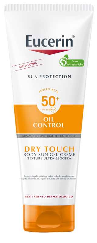 EUCERIN SUN PROTECTION OIL CONTROL DRY TOUCH SPF 50+ SUN GEL CREME 200 ML - farmagiri