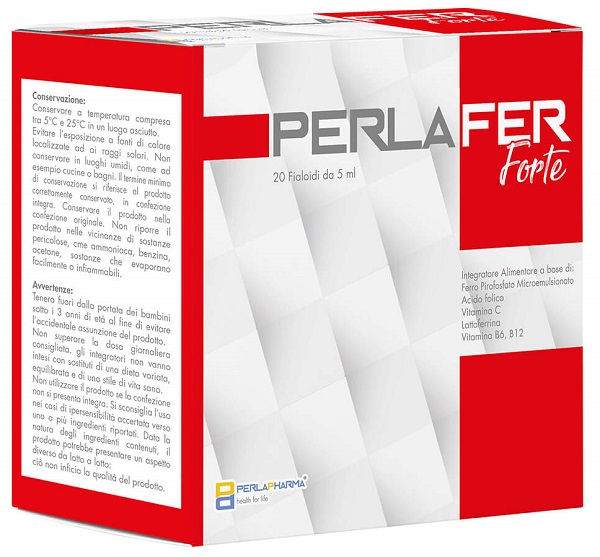 PERLAFER FORTE 20 FIALOIDI DA 5 ML - farmagiri