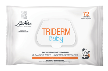TRIDERM BABY SALVIETTINE DETERGENTI 72 PEZZI - farmagiri