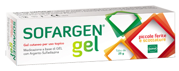 MEDICAZIONE IN GEL SOFARGEN TUBO 25 G - farmagiri