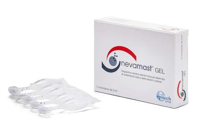 NEVAMAST GEL TRATTAMENTO TOPICO DELLE LESIONI CUTANEE 5 MONODOSE 3 ML - farmagiri