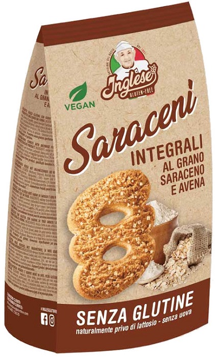 INGLESE BISCOTTI SARACENI ALL'AVENA 300 G - farmagiri