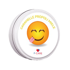 F CARE CARAMELLE PROPOLI MIELE 40 G - farmagiri