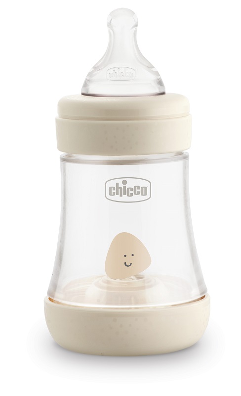 CHICCO BIBERON PERFECT 5 UNISEX 150 ML IN SILICONE 1 FORO - farmagiri