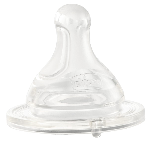 CHICCO TETTARELLA PERFECT 5 0M IN SILICONE 1 FORO 2 PEZZI - farmagiri
