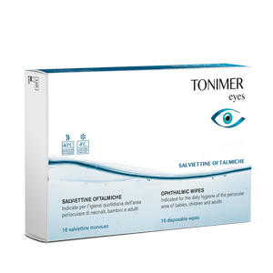 TONIMER EYES SALVIETTINE OFTALMICHE 16 PEZZI - farmagiri