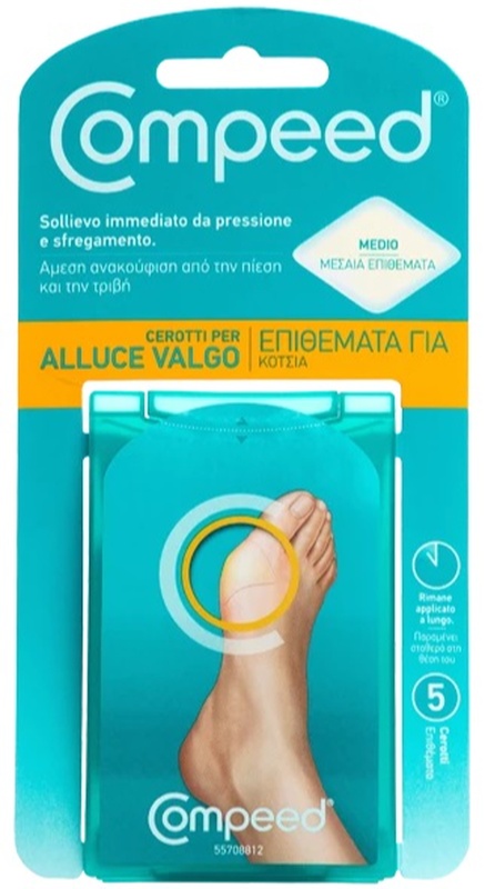 COMPEED CEROTTI PER ALLUCE VALGO 5 PEZZI - farmagiri