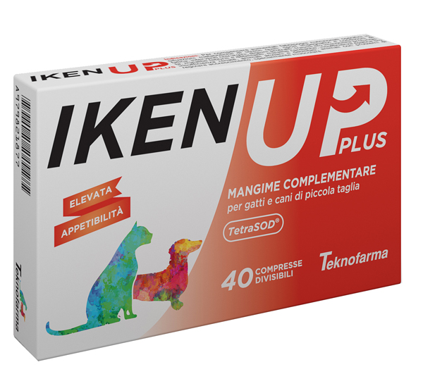 IKEN UP PLUS CANI GATTI PICCOLA TAGLIA SCATOLA 40 COMPRESSE - farmagiri