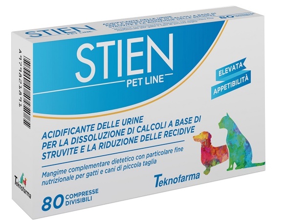 STIEN PET LINE GATTI/CANI PICCOLA TAGLIA 80 COMPRESSE DIVISIBILI - farmagiri