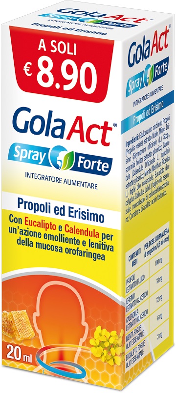 GOLA ACT SPRAY FORTE 20 ML - farmagiri