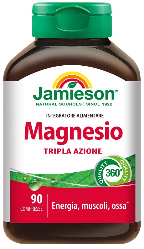 JAMIESON MAGNESIO TRIPLA AZIONE 90 COMPRESSE - farmagiri
