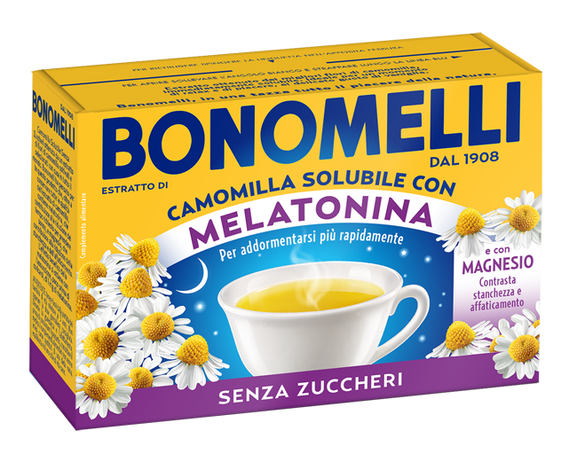 CAMOMILLA SOLUBILE MELATONINA MAGNESIO 16 BUSTINE - farmagiri