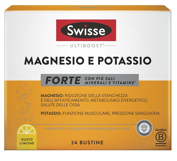 SWISSE MAGNESIO POTASSIO FORTE 24 BUSTINE - farmagiri