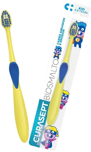 CURASEPT SPAZZOLINO BIOSMALTO KIDS 3-6 ANNI - farmagiri