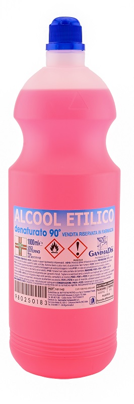 ALCOOL ETILICO DENATURATO 90 GRADI 1 LITRO - farmagiri