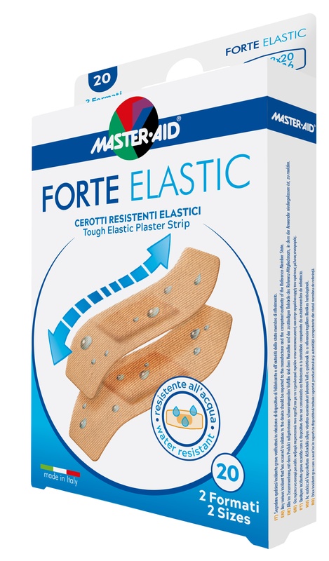 CEROTTO MASTER-AID ELASTIC 20 PEZZI 2 FORMATI - farmagiri