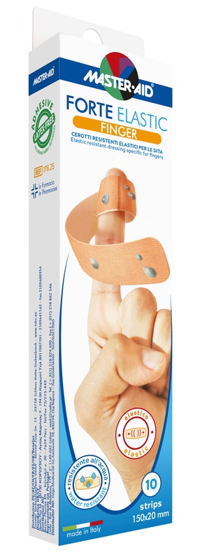 CEROTTO MASTER-AID ELASTIC FINGER 10 PEZZI - farmagiri