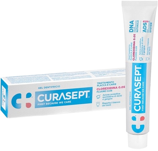 CURASEPT DENTIFRICIO 0,05 75 ML ADS+DNA - farmagiri