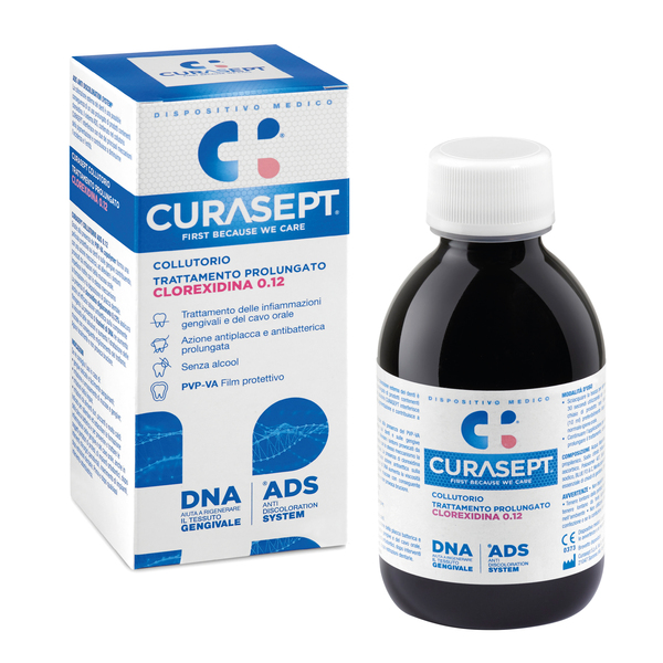 CURASEPT COLLUTORIO 0,12 ADS + DNA 200 ML - farmagiri