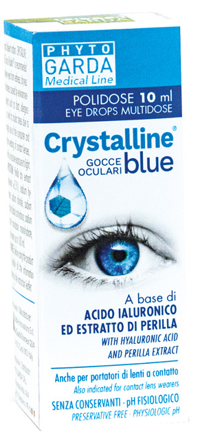 CRYSTALLINE BLUE GOCCE POLIDOSE 10 ML - farmagiri