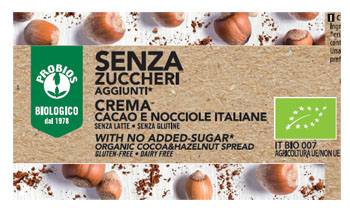 CREMA SPALMABILE CACAO/NOCCIOLE SENZA ZUCCHERI AGGIUNTI 200 G - farmagiri