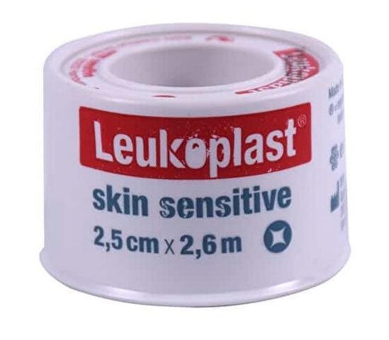 LEUKOPLAST SKIN SENSITIVE CEROTTO SU ROCCHETTO CON MASSA ADESIVA IN SILICONE M2,6 X 2,5CM 1 PEZZO - farmagiri