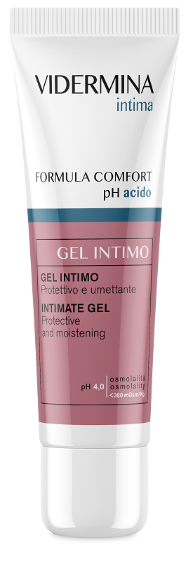 VIDERMINA INTIMA FORMULA COMFORT PH ACIDO GEL INTIMO PROTETTIVO E UMETTANTE NUOVA FORMULA 30 ML - farmagiri