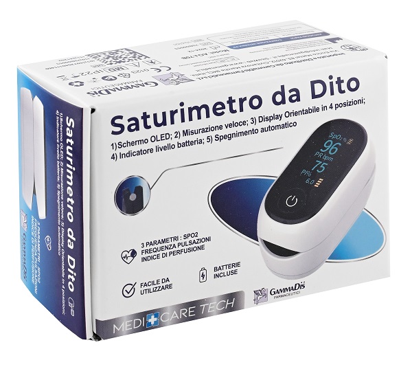 SATURIMETRO PROFESSIONAL 1 PEZZO MEDICARE - farmagiri