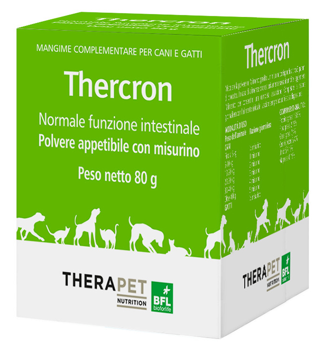 THERCRON CANE GATTO POLVERE 80 G - farmagiri