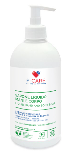 F CARE SAPONE LIQUIDO BIO IGIENIZZANTE 500 ML - farmagiri