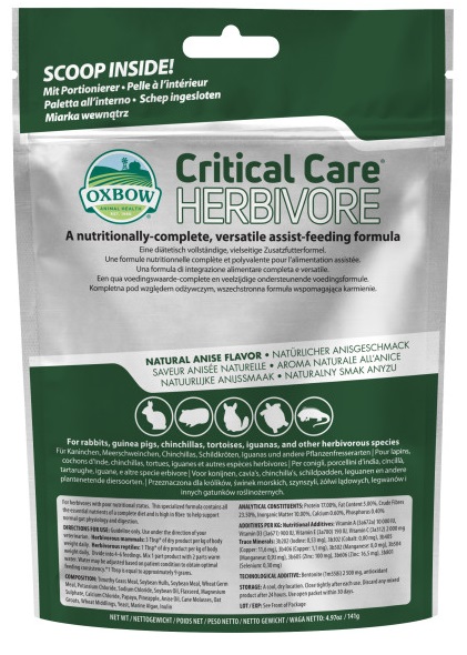 CRITICAL CARE HERBIVORE 141 G - farmagiri