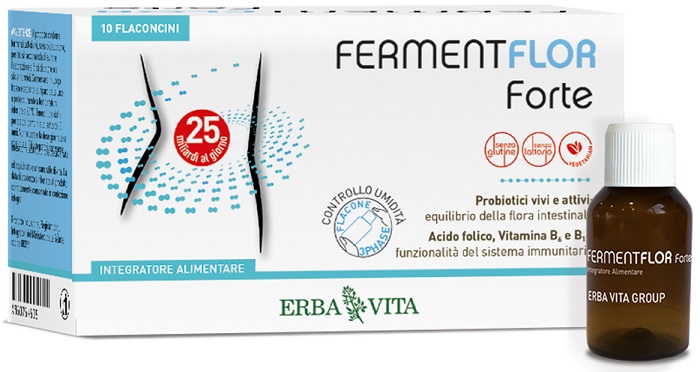 FERMENTFLOR FORTE 10 FLACONCINI - farmagiri