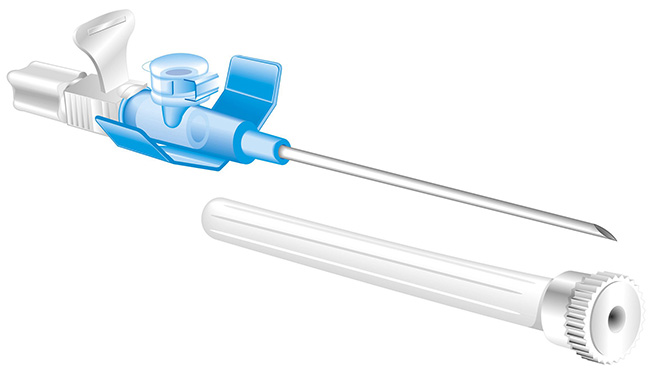 AGO CANNULA A 2 VIE STERILE MONOUSO VENOPIC FEP GAUGE 22X25 1 PEZZO - farmagiri