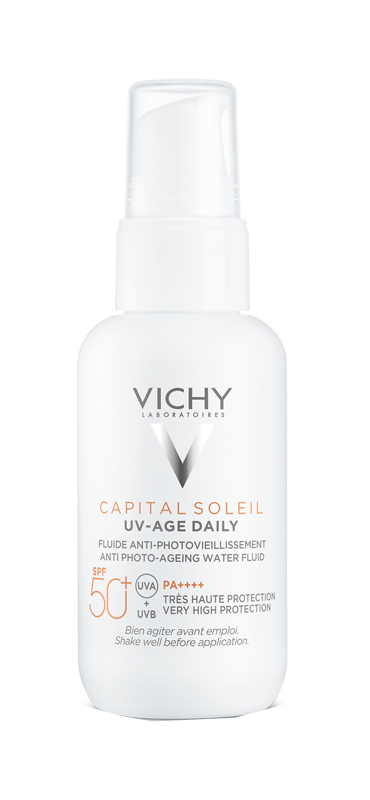 CAPITAL SOLEIL UV-AGE FLUIDO ANTI-FOTOINVECCHIAMENTO SPF50+ 40 ML - farmagiri