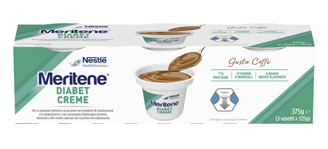 MERITENE DIABET CREME CAFFE' 3 X 125 G - farmagiri