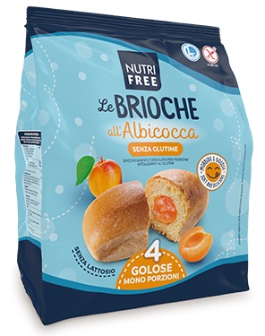 NUTRIFREE LE BRIOCHE ALBICOCCA 200 G - farmagiri