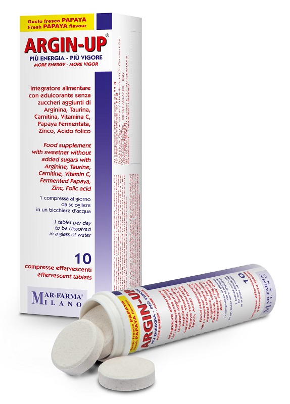 ARGIN UP 10 COMPRESSE EFFERVESCENTI - farmagiri
