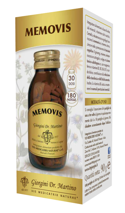 MEMOVIS 180 PASTIGLIE - farmagiri