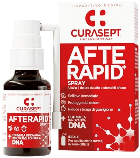 CURASEPT SPRAY AFTE RAPID DNA 15 ML - farmagiri
