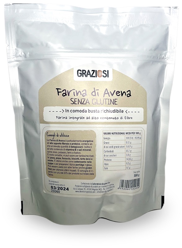 FARINA AVENA 500 G - farmagiri