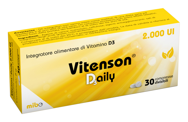 VITENSON DAILY D3 2000 UI 30 COMPRESSE DIVISIBILI - farmagiri