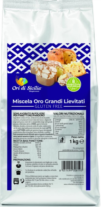 ORI DI SICILIA MIX ORO GRANDI LIEVITATI 1 KG - farmagiri