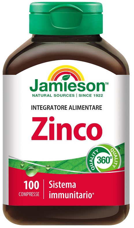 JAMIESON ZINCO 100 COMPRESSE - farmagiri