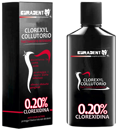 CURADENT CLOREXYL 0,20% CLOREXIDINA 250 ML - farmagiri
